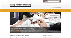 Desktop Screenshot of amosconsulting.com.au